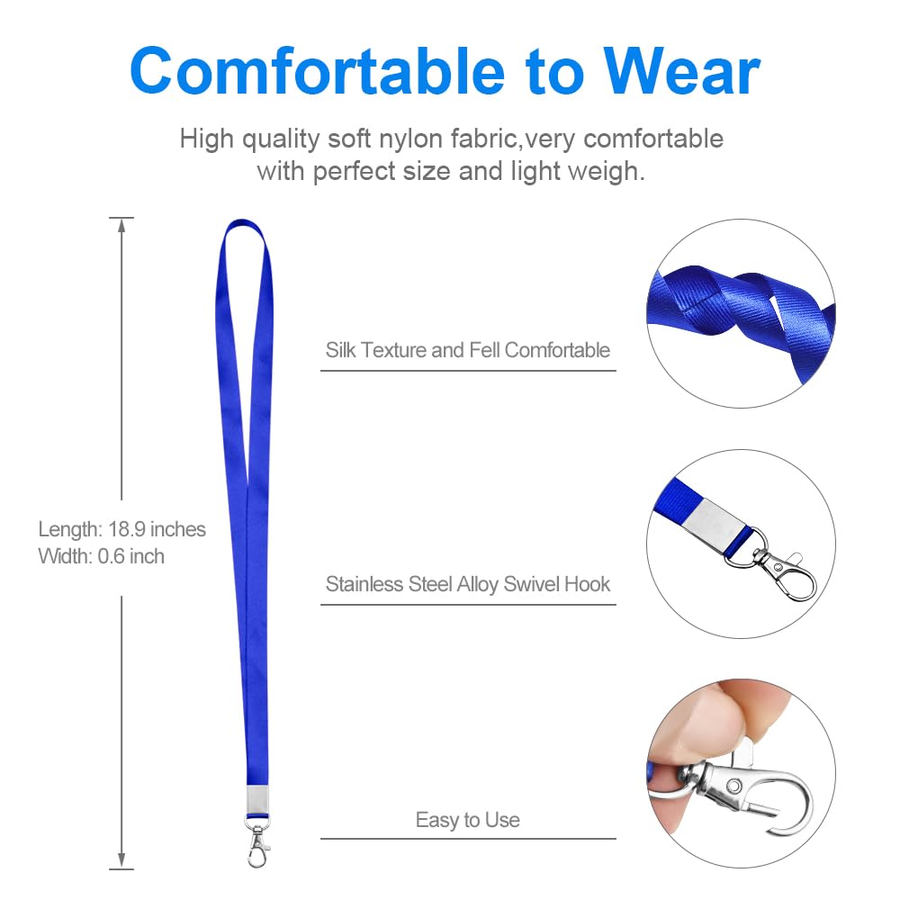colors-badge-lanyards-with-clip-for-id-badges-keys-premium-neck